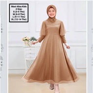 Muslimah Eid Children's Gamis Gamia Gms Latest2026 Teenagers Bj Set Khimar Oneset 7-15 Years Old Gir