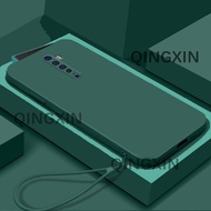 For OPPO Reno2 phone case cartoon Soft Liquid Silicone Protector Smooth Protective Bumper Cover