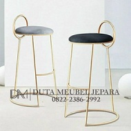 Modern Golden Bar Chair Iron Bar Chair Stool Bar Chair