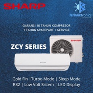 AC SHARP AH-A5UCYN 1/2 PK + PASANG AC LOW WATT