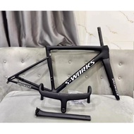 SWorks Tarmac SL8 carbon frame with disc brake and handlebars