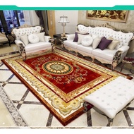 Bed foot carpet, bedroom bed foot decorative carpet made of high quality Balinese fabric