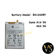 Battery BA166ABY for Samsung A16 5G A26 5G Premium Quality Battery