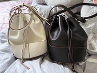 Loewe balloon bag medium (black and white)