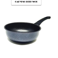 Calypso Deep Fry Wok 20 cm | Non-Stick Marble Concave Frying Pan