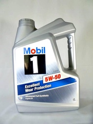 Mobil 1 - 5W50 Fully Synthetic Oil (4litres)