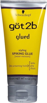 Schwarzkopf got2b Glued Ultra Styling Hair Gel l Brows & Edges 2 in 1 | Spiking Glue | Ultra Glued 3