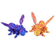 Hot Product 3d Printing Cyber Bee Simulation Toy Stall Movable Joint Children Gift Figure Z2H7
