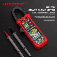 HABOTEST Digital Clamp Meter AC/DC Multimeter HT208D HT203D HT200D HT206D HT205D HT207D Voltage NCV 
