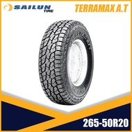 Sailun Tires R20 Terramax A/T Car Tires 265 50 R20 SUV Truck Van tire Best fit for Ford Everest Chrysler Aspen Dodge Durango Jeep Grand Cherokee Land Rover Discovery Land Rover Range Rover Mercedes-Benz X-class Concept Toyota Fortuner Montero Pajero