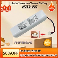 14.8V 5200mAh N239-002 Robot Vacuum Cleaner Battery for Xiaomi Viomi S9 1C/1A/VXVC11/VXVC12/VXVC07-J