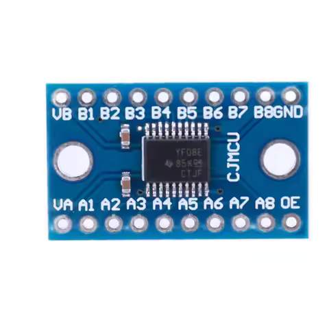 TXS0108E TTL Bi-directional Mutual Converter 3.3V 5V 8 Channel Logic Level Switching Shifter High Sp