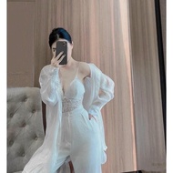 BEAUTIFUL LACE TWO-STRING BRA LACE22