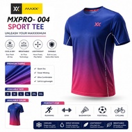 Maxx tshirt badminton jersey  Baju badminton Maxx Baju sukan Baju jersey dryfit