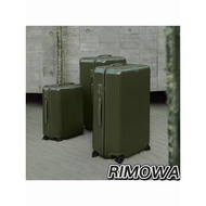 Rimowa Essential Cactus Green 21-inch Carry-on Luggage, 30-inch & 33-inch Checked Luggage Suitcase