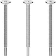 3pcs WB01X10180 Bolt Pemasangan Microwave, Bolt Rata Pemasangan Microwave Nikel Putih untuk Kit Bolt