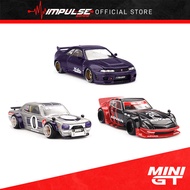 MiniGT x KaidoHouse 1/64 GT-R (KPGC10) Works V1 / GT-R (R33) Active Carbon R V2 / Fairlady Z Kaido G