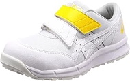 ASICS CP20E JSAA Safety Shoes, Work Shoes, Anti-Slip Sole, Anti-Static Electricity, Equipped with αGEL White/White, 11.8 inches (30.0 cm), 3E