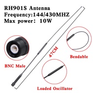 Berlian RH901S UHF/VHF Dual Band 144/430MHz BNC Antena Lelaki untuk Moto ICOM IC-V8 IC-V80/V80E IC-V