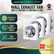 KDK 20AQM 8'' / KDK 25AQM 10'' / KDK 30AQM 12'' Wall Mount Propeller Ventilating Fan / Wall Exhaust 