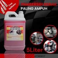 MESIN 5 Liter Car and Motorcycle Engine Block Cleaner, Car and Motorcycle Engine Scale Cleaning Liqu