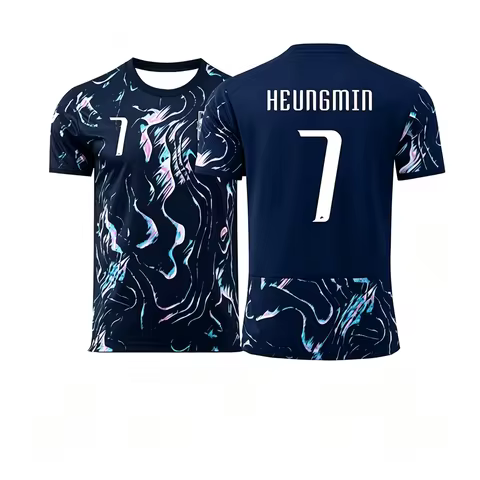 South Korean Fan Football Jersey, Son Heung-min Football Jersey, Breathable and Quick-drying Unisex 