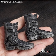 Popular ASTOYS 1/6 AS006 Avengers Falcon Combat boots Shoes Comes with booties Non HT Spot Goods C9Z