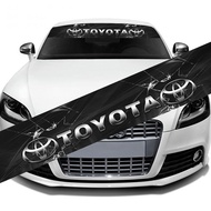 1 Piece Reflective Car Front Rear Windshield Sticker for Toyota Camry Corolla Avanza Yaris Vios Inno