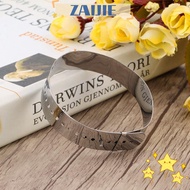 ZAIJIEE Adjustable Bangle Gauge, Measures in Inches Stainless Steel Jewelry Making Bracelet Sizing T