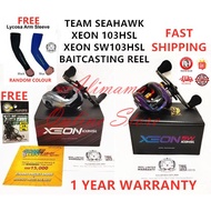 TEAM SEAHAWK XEON 103HSL / SW103HSL BC BAITCASTING REEL