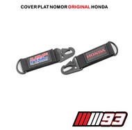 TERLARIS !!! Original Cover Plat Nomor  Resmi Sepeda Motor Honda - AHM HONDA 100% ORIGINAL