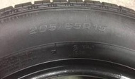 【優質輪胎】固特異DURAPLUS_205/65/15_四條17年六五成新(胎紋約4.4mm_205-65-15)三重區