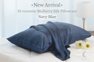 Sleepery ปลอกหมอนผ้าไหมมัลเบอรี่ 1 คู่ Mulberry Silk PIllowcases