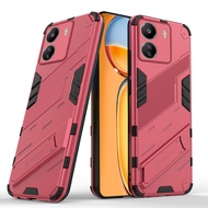 For Xiaomi Redmi 13C Case Armor Shockproof Hidden Stand PC Back Cover Xiaomi Poco C65 C65 Redmi13C R