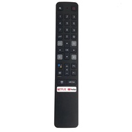 RC901V FMR1 Compatible with For TCL 4K Smart TV 43P725 65C728 50P728 L32S525 65C828 No Voice Function Remote Control
