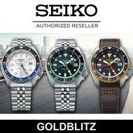 SEIKO 5 Sports GMT SSK033K1 SSK035K1 SSK036K1 S.Steel Hardlex Automatic Watch SSK033 SSK035 SSK036 M