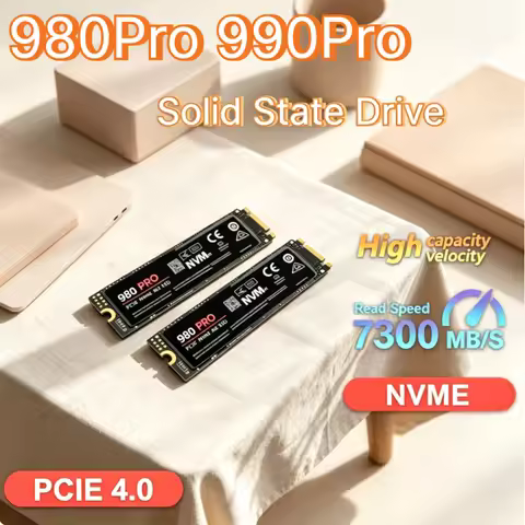 [Brand+] Original 980Pro 990Pro SSD 1TB 7400MB/s High Performance Internal Solid State Drive For Lap