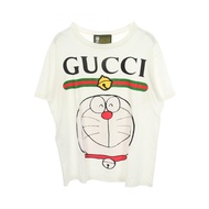 【二手】Gucci GUCCI 短袖T卹 GUCCI x Doraemon 615044 純棉 x Doraemon T卹 男款 二手 A