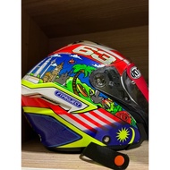 Helmet Kyt Merdeka 63 covid 19 panda arc astro