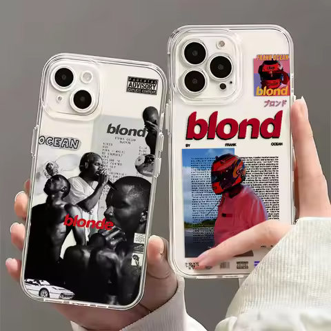 Frank Blonde Oceans Hot Phone Case For iPhone 17 16 15 11 12 14 13 Pro Max Mini X XS XR 7 8 Plus SE4