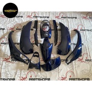 Scoopy fi K16 biru navy dongker full set body halus 2013-2016