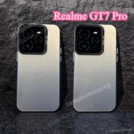 Matte Casing For Realme GT7 Pro GT7Pro GT 7 Pro RealmeGT7 Pro 5G Phone Case Luxury Laser Metallic Au