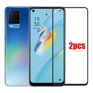 2PCS OPPO A54 Tempered Glass Full Cover Glass OPPO A54 4G A 54 OPPOA54 Screen Protector Film