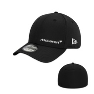 NEW ERA 39THIRTY 3930 MCLAREN Black Functional Cloth Full Old Hat Baseball Cap Racing Car