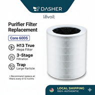 Levoit Core 600S-RF Air Purifier Replacement Filter H13 True HEPA - For Air Purifier Core 600S