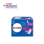 Kotex Overnight Wings 32cm 6's