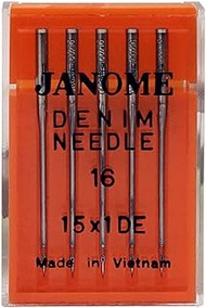 Janome Sewing Machine Needle Denim Size 16