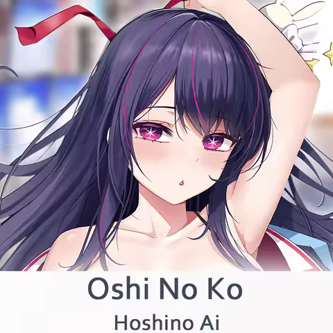 Oshi No Ko Hoshino Ai Nahida Dakimakura Waifu Pillowcase 2-Side Print Pillow Case Hugging Body Cushi