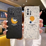 Case XiaoMi 11T Pro / Xiami 11T Silicone soft shell astronaut illustration phone case TKR