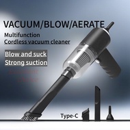 【SG Stock】Blower Vacuum Cleaner Cordless Car Mini Vacuum Cleaner Air Duster  Air Blower Vacuum Wet/Dry 吹/吸两用